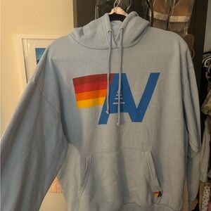 Aviator Nation Light Blue Hoodie only worn a few times great condition